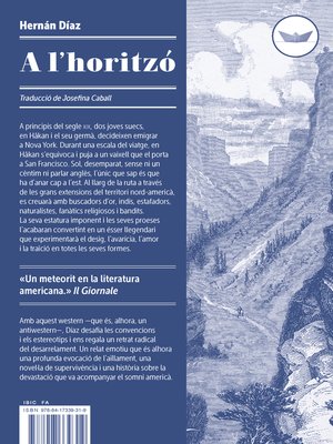 cover image of A l'horitzó